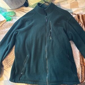 L.L. Bean Teal Fleece Jacket
